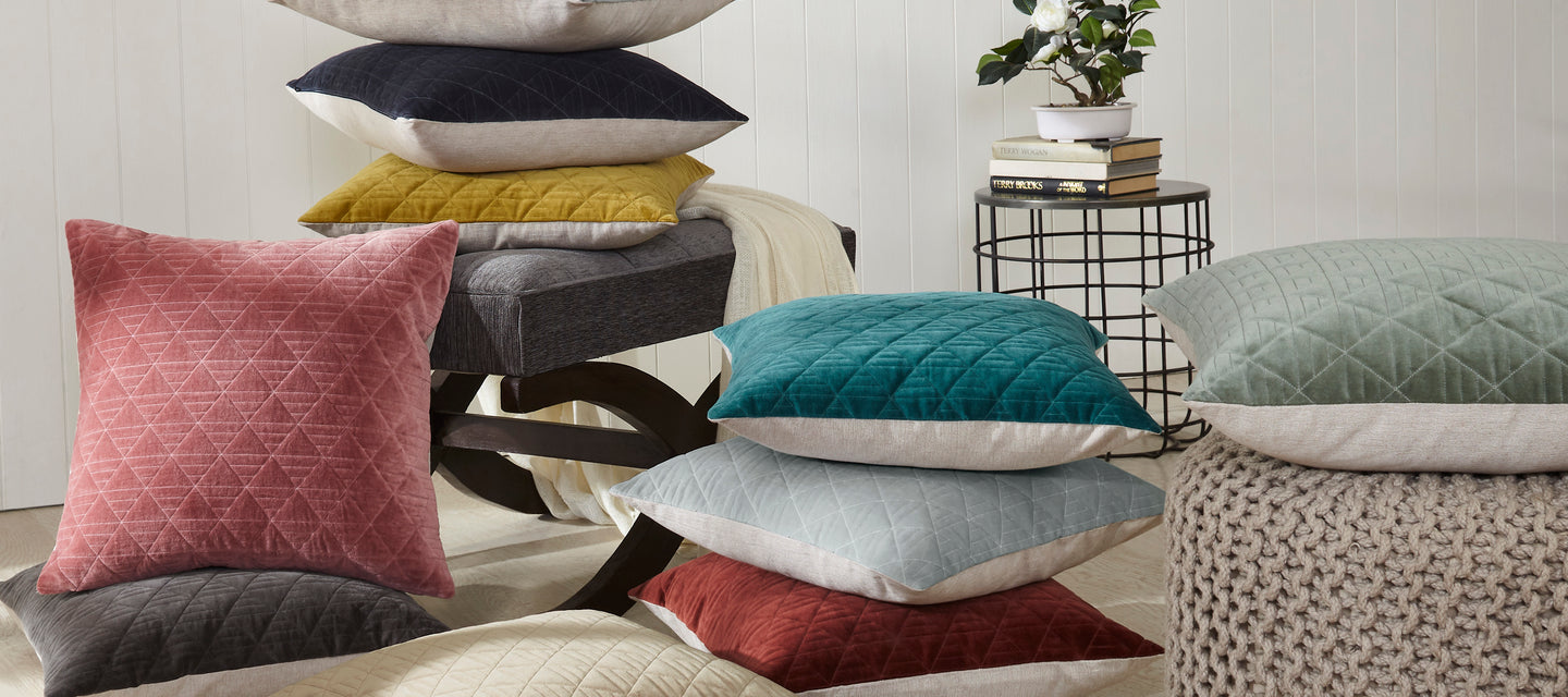 Peppermint Hill Collection of Pillows