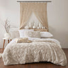 Madison Tufted Cotton Duvet Cover & Shams, Natural (sold separately)