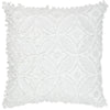 Madison Tufted Sham, White