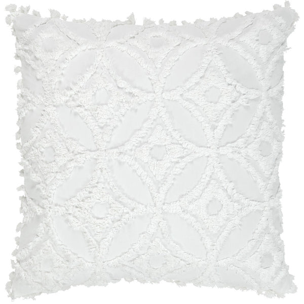Madison Tufted Sham, White
