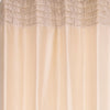 Dupioni Silk Curtain with Grommets, Ivory Taupe