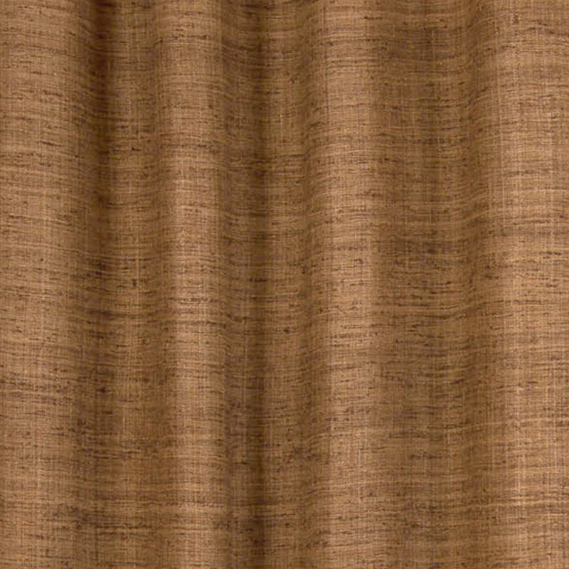 Raw Silk Grommet Curtain, Bronze