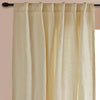 Kendall Linen Cotton Curtain, Bisque