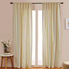 Kendall Linen Cotton Curtain, Bisque