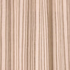 Linen Cotton Stripe Effect Curtain, Natural