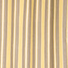 Modern Striped Linen Cotton Curtain, Grey Yellow