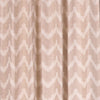 Chevron Jacquard Linen Cotton Curtain, Natural