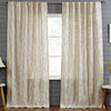 Mesa Cotton Linen Embroidery Curtain, Multicolor