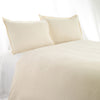 Stonewash Cotton Duvet Cover & Shams, Ivory Ecru (sold separately)