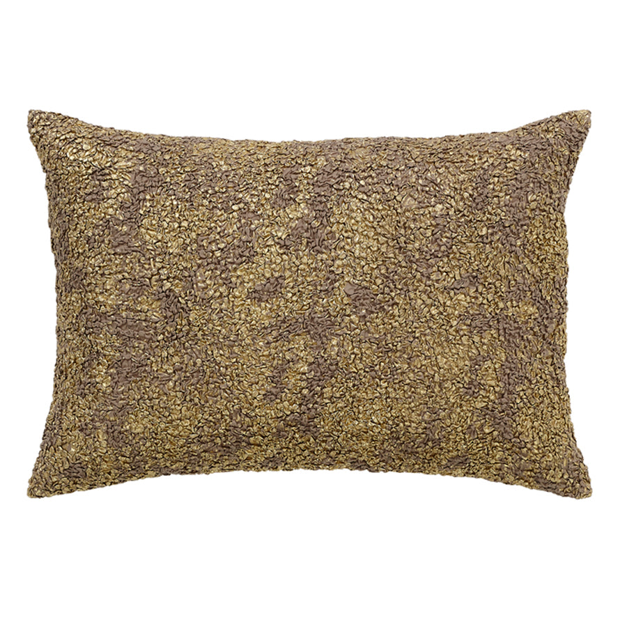 Anaya Lumbar Pillow, Gold