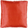 Dupioni Silk Box Pillows, Persimmon