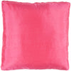 Dupioni Silk Box Pillows, Raspberry Wine