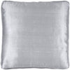 Dupioni Silk Box Pillows, Silver Light